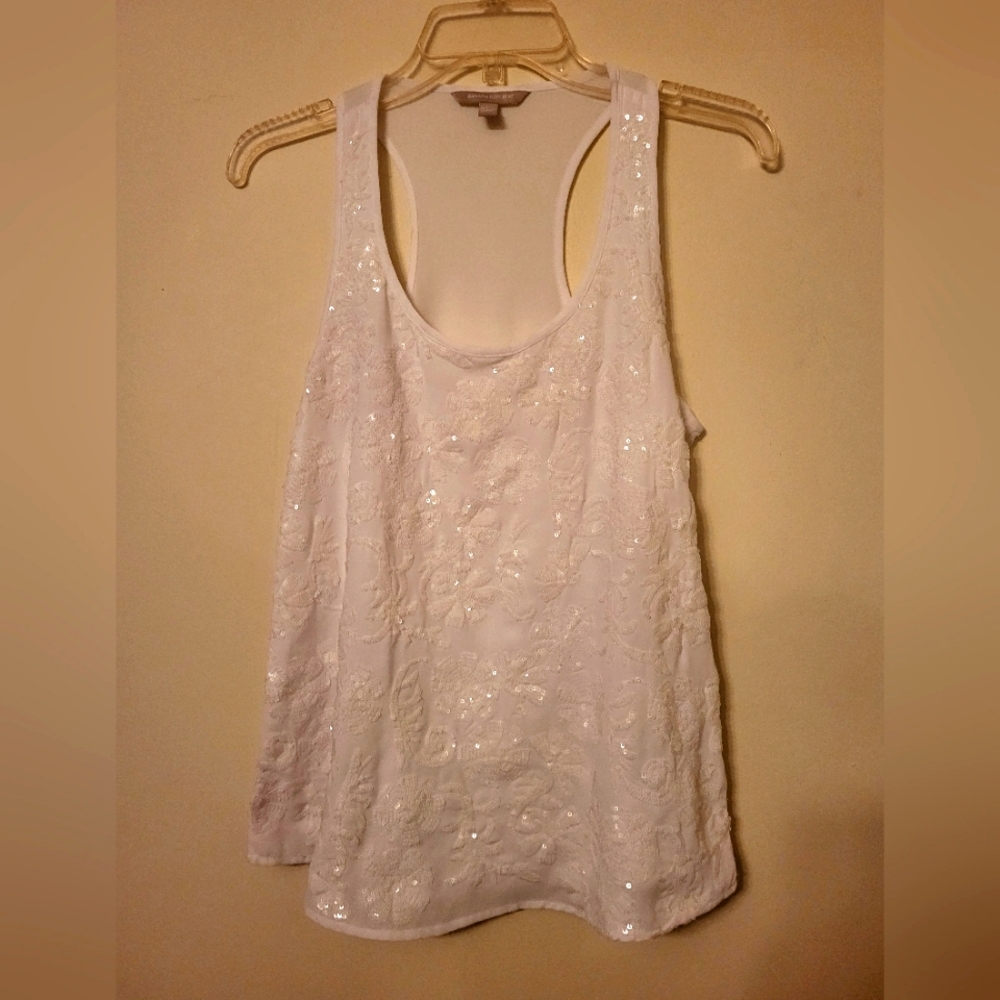 Banana Republic sparkle tank